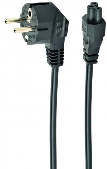 Кабель живлення Cablexpert CEE7/7-C5 0,5 м VDE 3х0.75 мм (PC-186-ML12-0.5M) - Фото 1
