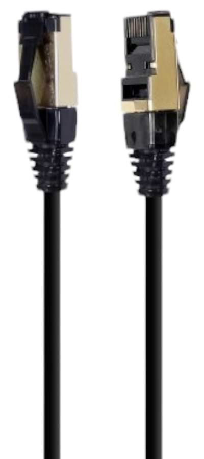 Кабель патч-корд Cablexpert Cat 8 S/STP 50u 1.5 м Black (PP8-LSZHCU-BK-1.5M) - Фото 1