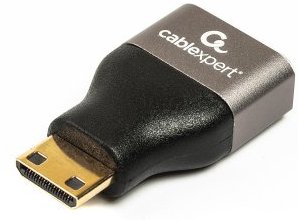 Перехідник HDMI Cablexpert HDMI, M/F mini-C, V2.1, 8K (AP-HDMI8K-FC)