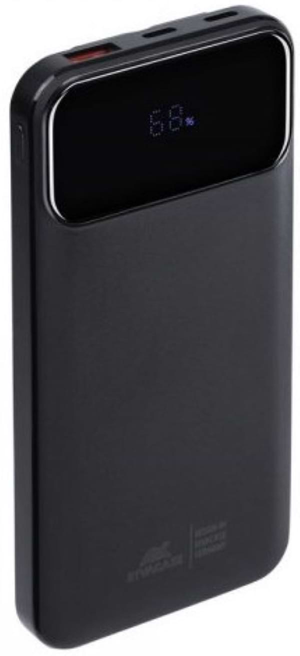 Фото - Батарея мобільна RIVACASE RIVAPOWER 10000 mA Black (VA2211)