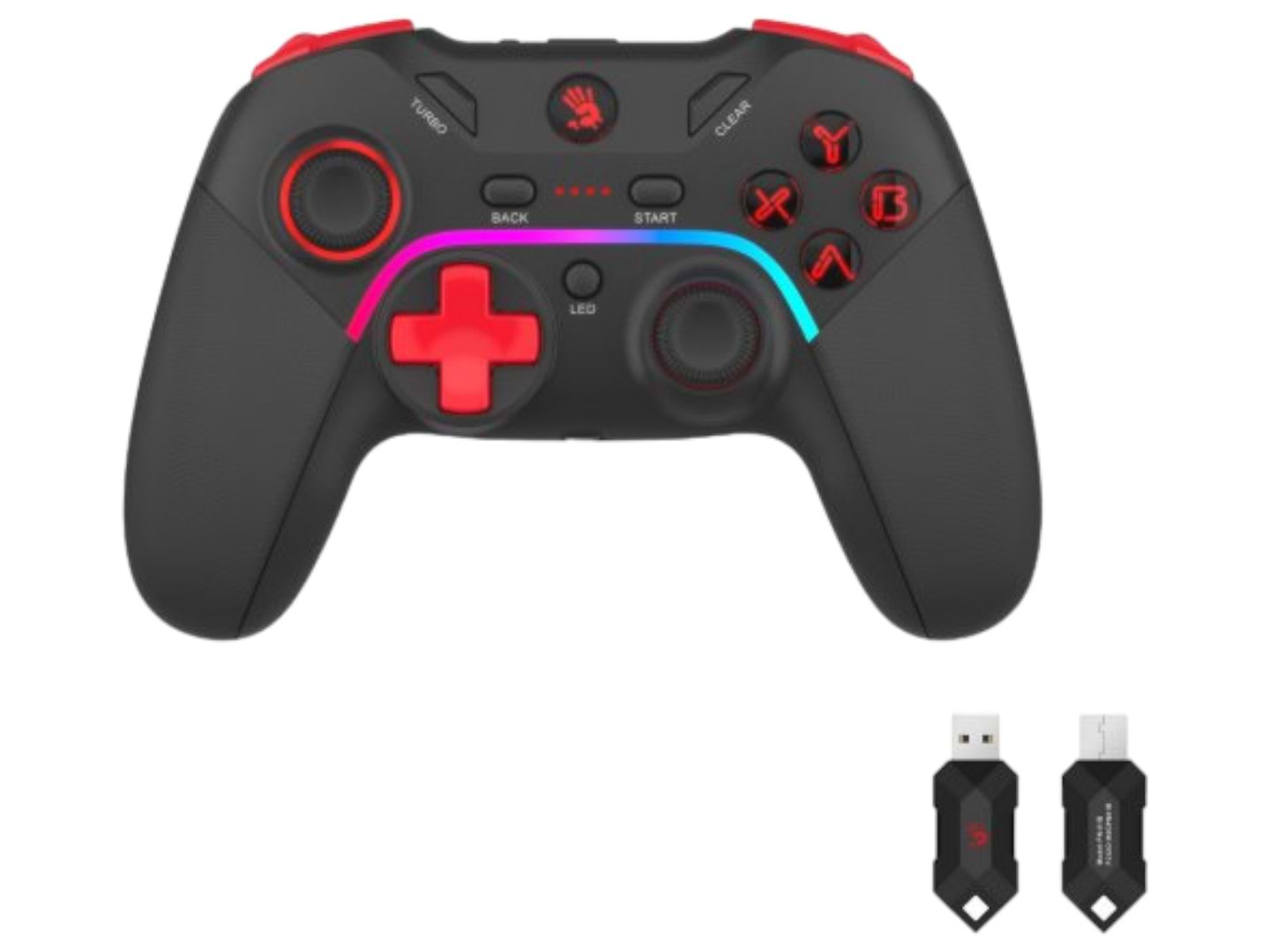 Геймпад Bloody GPW70 Sports Black - Фото 1