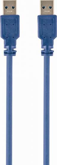 Кабель RCA Maxxter USB3.0 A-папа/А-папа, 0,5 m (U-AMAM3-0,5m)