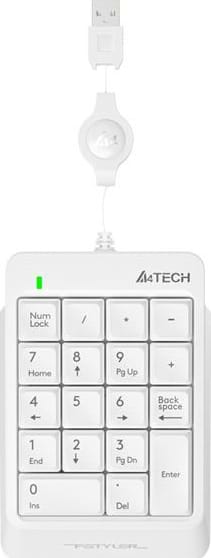 Клавиатура проводная A4tech FK13 (White)