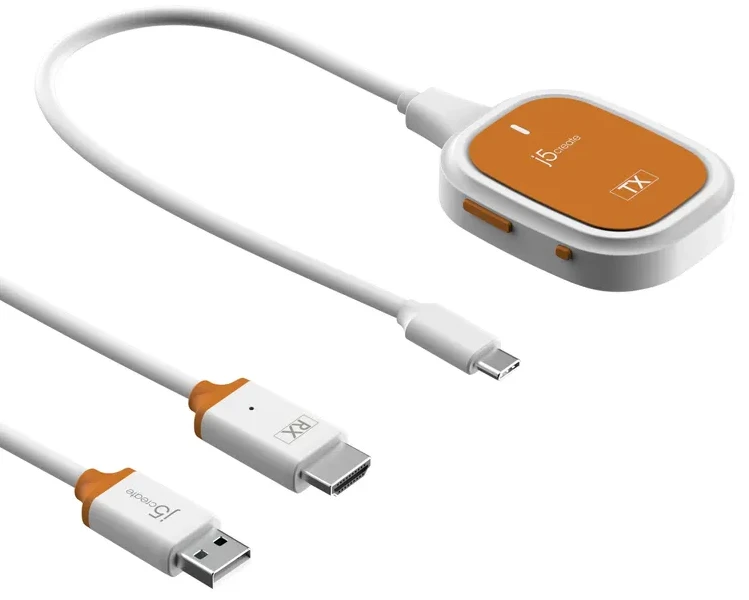 Перехідник J5create USB-C на HDMI до 15 м (
JVAW61-N)