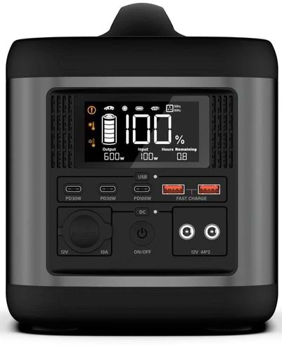 Фото - Уценка - Зарядная станция универсальная Vinnic POLLUX Power Station PS600W-518 (PS600W-518wh)