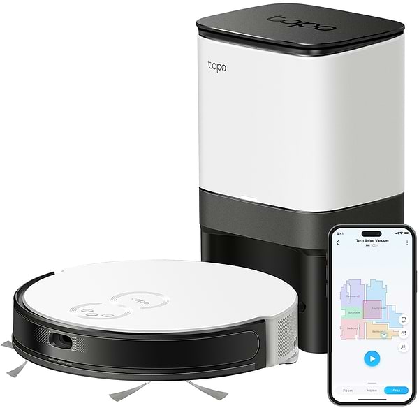 Фото - Робот-пилосос миючий TP-Link Tapo RV20 Mop Plus