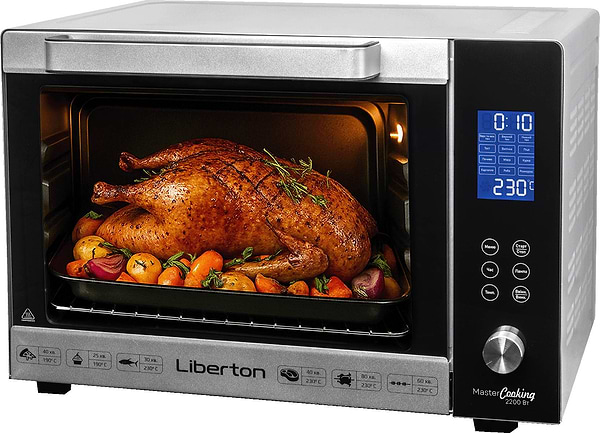 Фото - Піч електрична Liberton LEO-601E Silver Фото - Піч електрична Liberton LEO-601E Silver