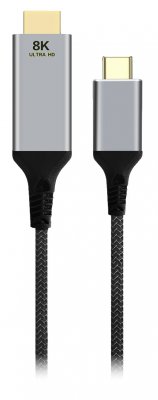 Адаптер Cablexpert USB-C на HDMI (A-CM-HDMIM8K-2M)
