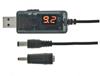 Кабель USB - DC Maxxter UB-DC9/12-0.8M