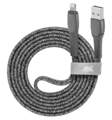 Кабель синхронізації даних RIVACASE USB 2.0 Lighting/USB-A 1.2m (PS6108 GR12)