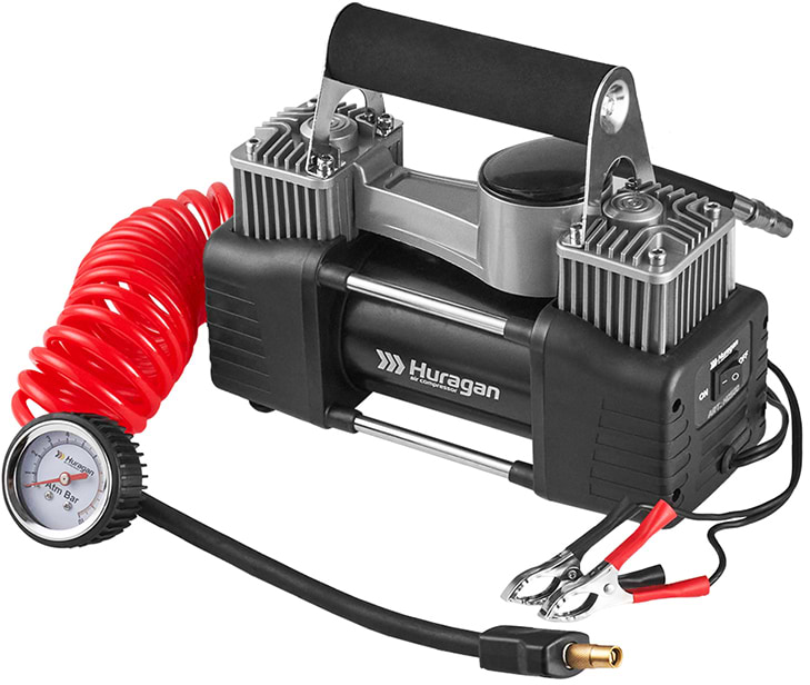 Купити Автокомпресор Huragan H5 12В (H0500) - Фото 1 Автокомпресор Huragan H5 12В (H0500) - Фото 1