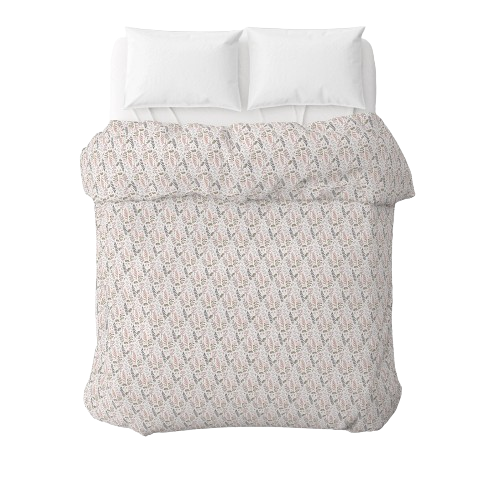 Фото - Підковдра полуторна Home Line Цвітіння трав рожевий 145х215 см (176191)