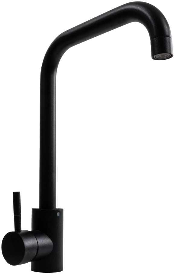 Смеситель кухонный VALESO NS02B (3008B) Черный матовый