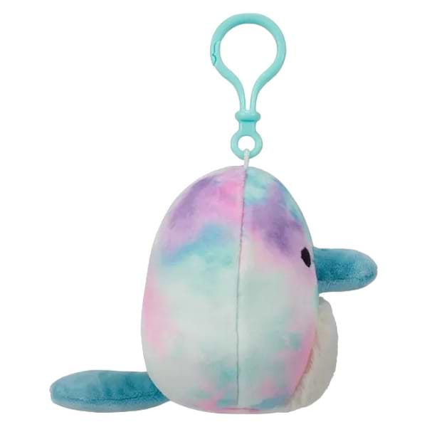 Фото - Мягкая игрушка брелок SQUISHMALLOWS УТКОНОС БРИНДАЛ (SQCP00215)