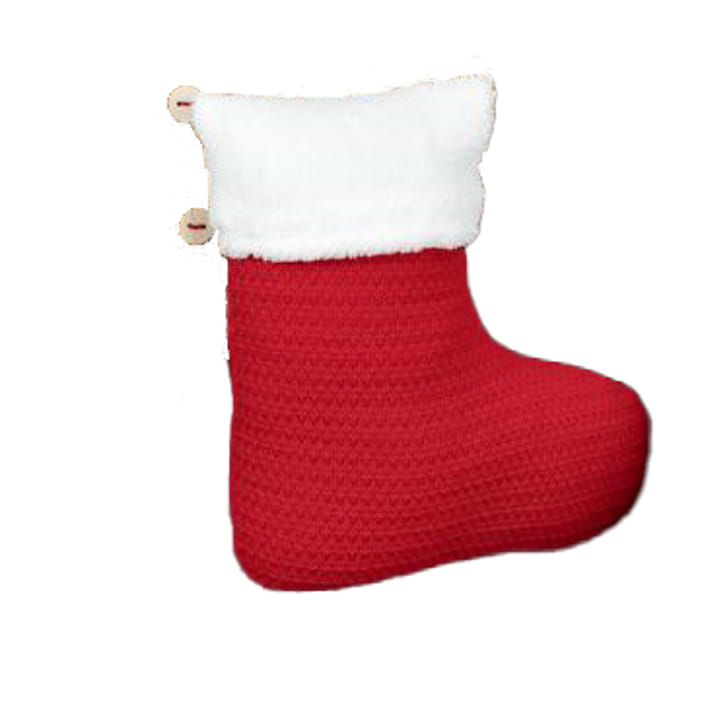 Подушка декоративна Прованс Чобіток червоний 32 см (032767)