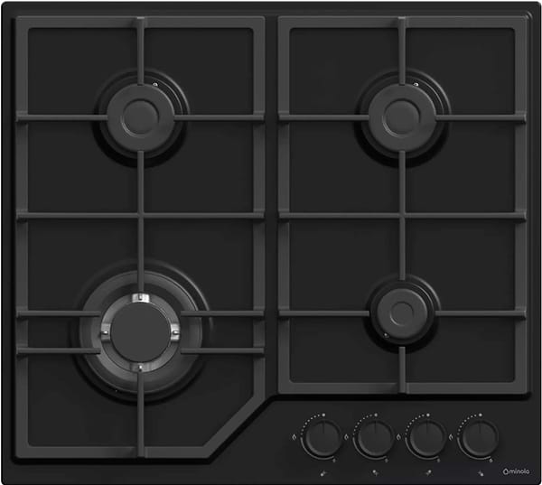 Фото - Варильна поверхня газова Minola MGM 61622 BL Фото - Варильна поверхня газова Minola MGM 61622 BL