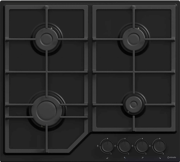 Фото - Варочная панель газовая Minola MGM 61422 BL Фото - Варочная панель газовая Minola MGM 61422 BL