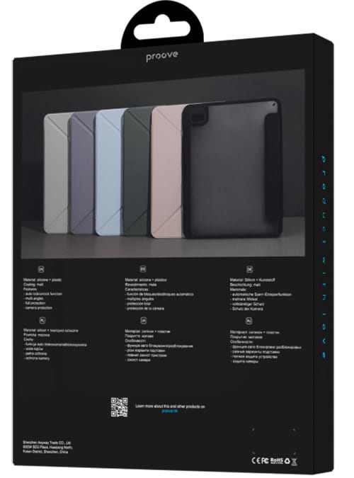 Фото - Чохол для планшету Proove Solid Case iPad 10.2" 2019/2020/2021 Sky Blue (PCSCID791217)
