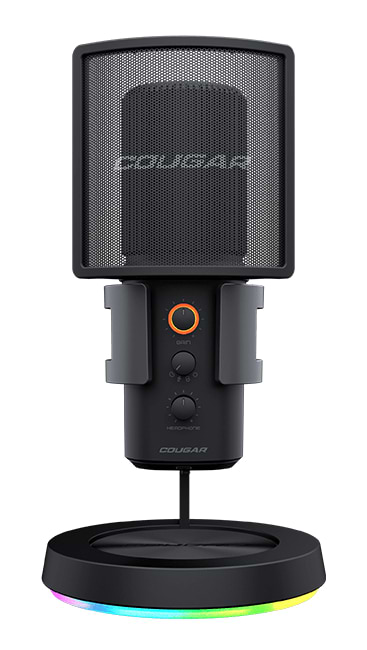 Микрофон для компьютера проводной Cougar Screamer X Black - Фото 1