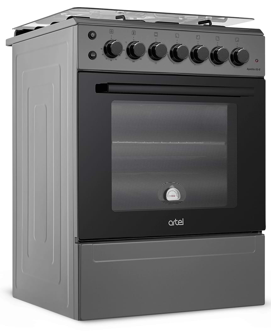 Плита газова ARTEL Apetito 02-E Grey