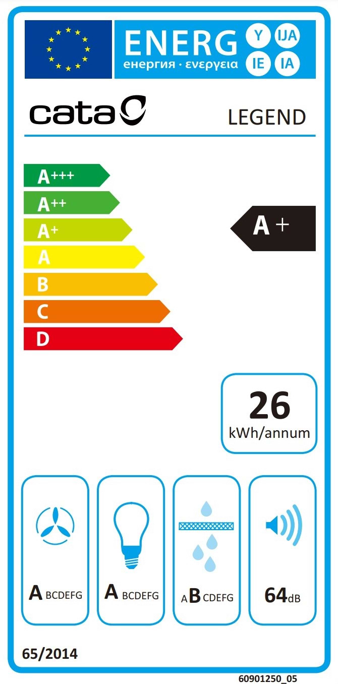 Фото - Вытяжка декоративная Cata Legend 700 x (02021306)
