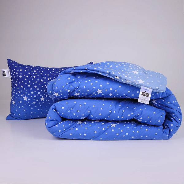 Фото - Ковдра демісезонна полуторна MirSon антиалергенна №227 Сolor Fun Line 17-0432 Milky Way Eco-Soft 140х205 + нав. 2 шт. (2200010851700)