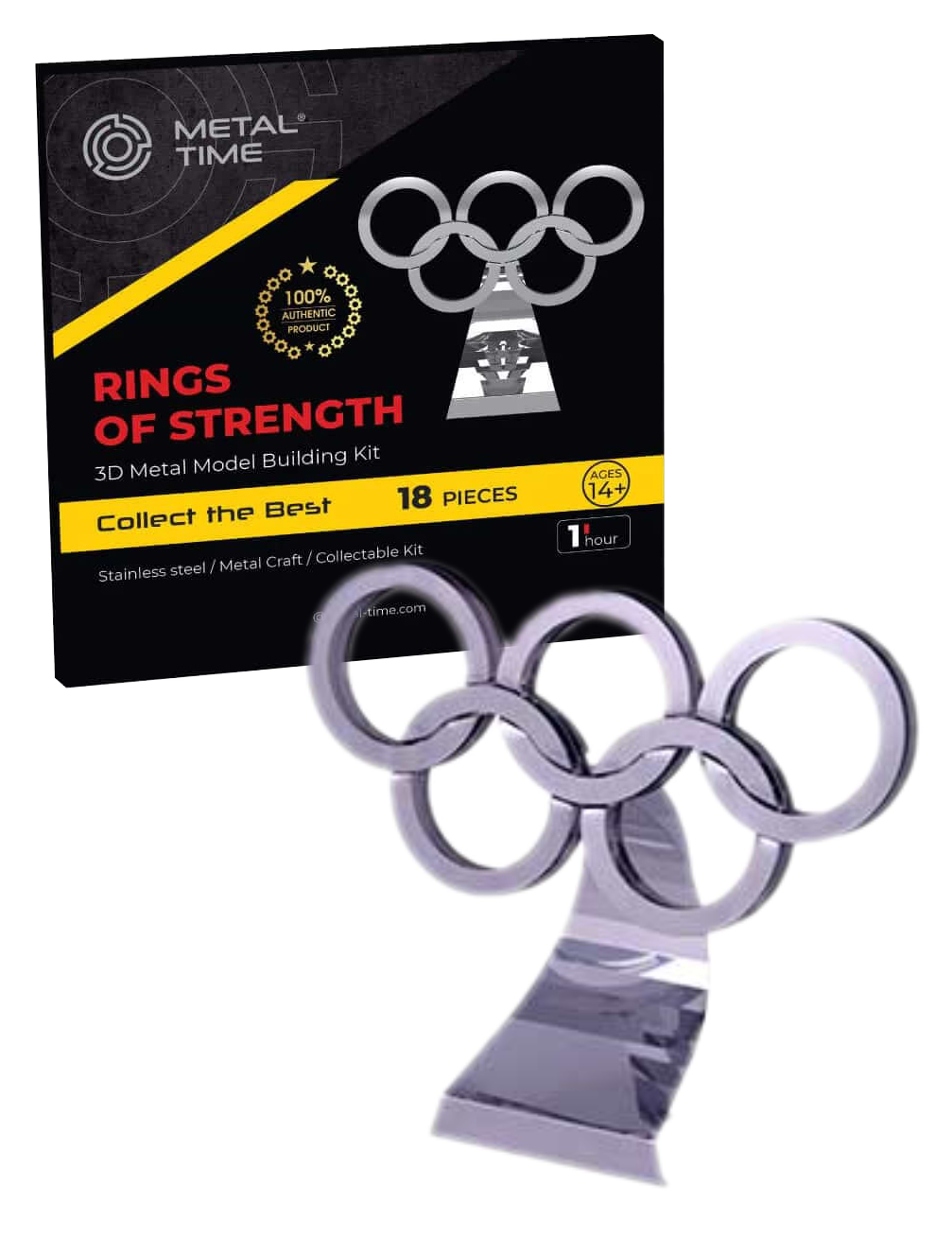 Металевий конструктор Metal Time Rings of Strength (MT021Y)