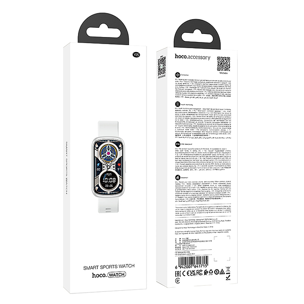 Фото - Смарт-часы HOCO Y25 Smart sports watch Silver (6942007641715)