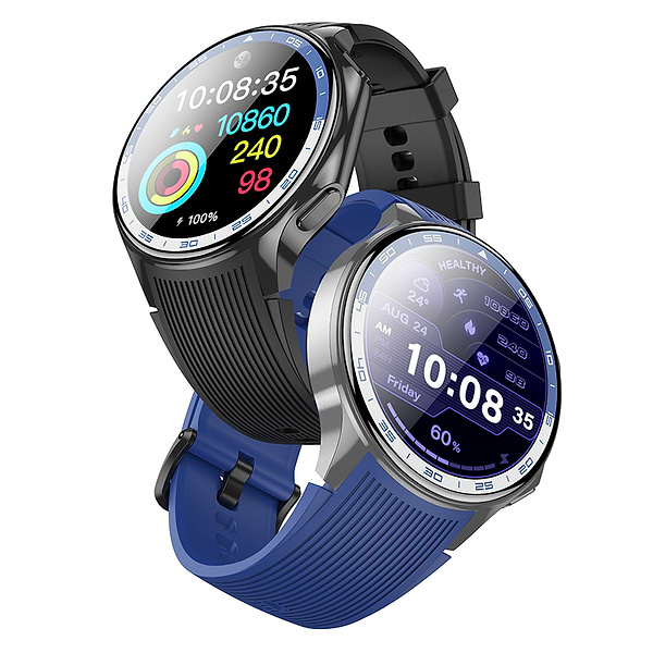 Фото - Смарт-годинник HOCO Y24 AMOLED Smart sports watch (call version) Black (6942007641005)