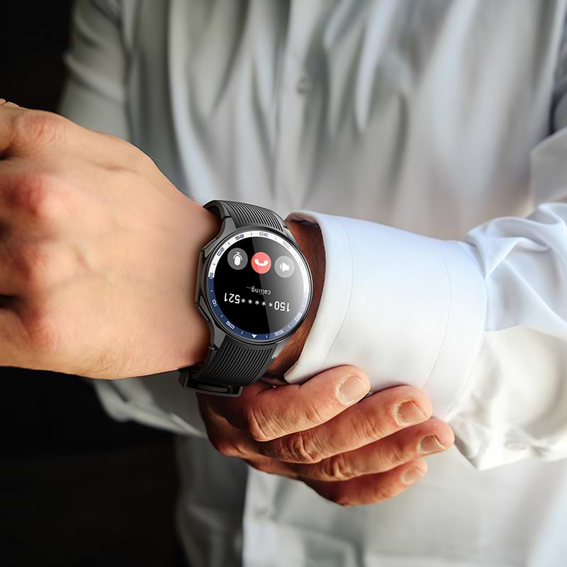 Фото - Смарт-годинник HOCO Y24 AMOLED Smart sports watch (call version) Black (6942007641005)
