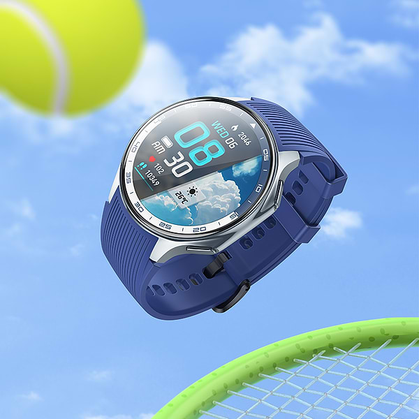 Фото - Смарт-годинник HOCO Y24 AMOLED Smart sports watch (call version) Silver (6942007641012)