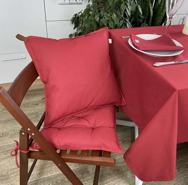 Фото - Наволочка Прованс декоративная Бордо 45х45 (021385)