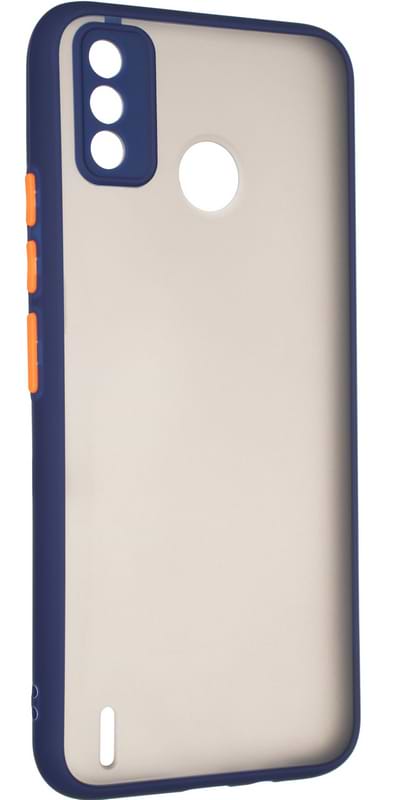 Чохол для смартфону Gelius Bumper Mat Case for Tecno Spark 6 Go Blue (87048)