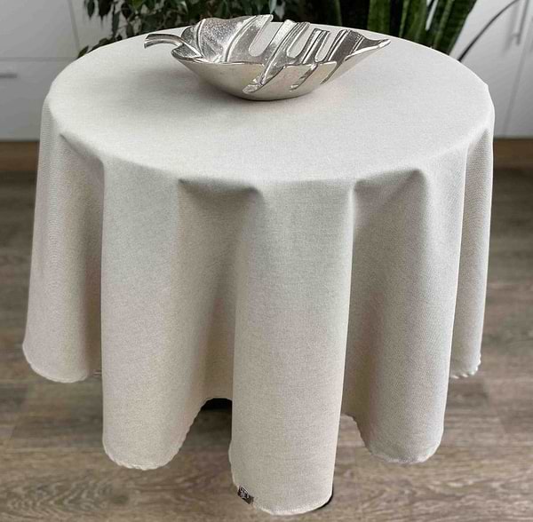 Фото - Скатертина кругла Прованс D 136 Беж (022123)