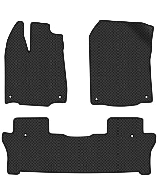 EVA коврики в салон авто EVAtech для Pilot Elite 8 seats Honda 2015-2022 3 поколение SUV USA HA13337Z3TL6RBB
