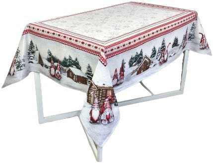 Фото - Скатерть прямоугольная Прованс 130х140 Snowfall (023407)