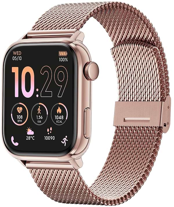 Фото - Смарт-часы Ice-Watch ICE smart 3.0 rectangular 1.78 Rose-Gold Milanese (024304) Фото - Смарт-часы Ice-Watch ICE smart 3.0 rectangular 1.78 Rose-Gold Milanese (024304)