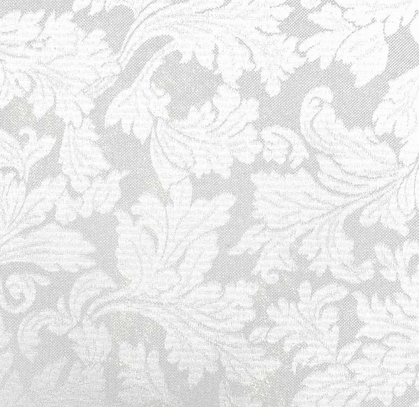 Фото - Скатертина раннер Прованс 40х140 Сяйво Біле срібло (024517)