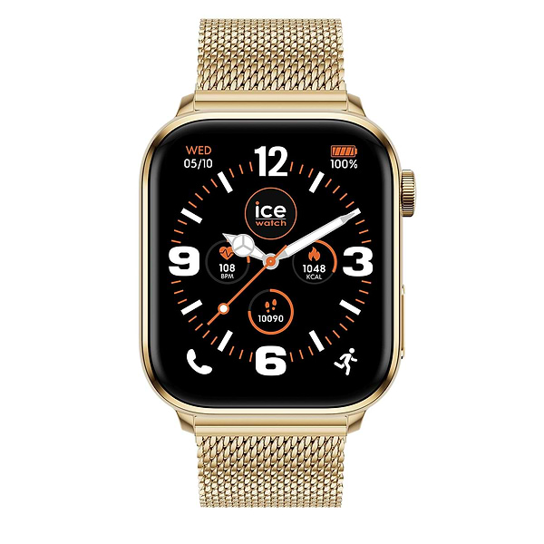 Фото - Смарт-часы Ice-Watch ICE smart 3.0 rectangular 1.78 Gold Milanese (024656)