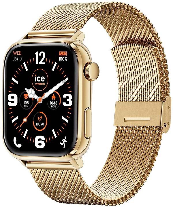 Фото - Смарт-часы Ice-Watch ICE smart 3.0 rectangular 1.78 Gold Milanese (024656) Фото - Смарт-часы Ice-Watch ICE smart 3.0 rectangular 1.78 Gold Milanese (024656)