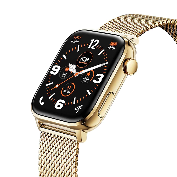 Фото - Смарт-часы Ice-Watch ICE smart 3.0 rectangular 1.78 Gold Milanese (024656)