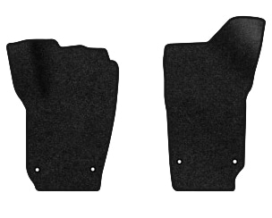 Коврики ворсовые в салон авто EVAtech Premium для Volkswagen Polo (IV) 3-doors 2001-2009 4 поколение Htb EU черный кант (VW12025AD2TL4VPB)