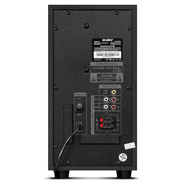 Фото - Компьютерная акустика 2.1 Sven MS-2050, black