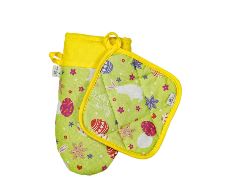 Набір прихваток Прованс Писанка зелена (028760)