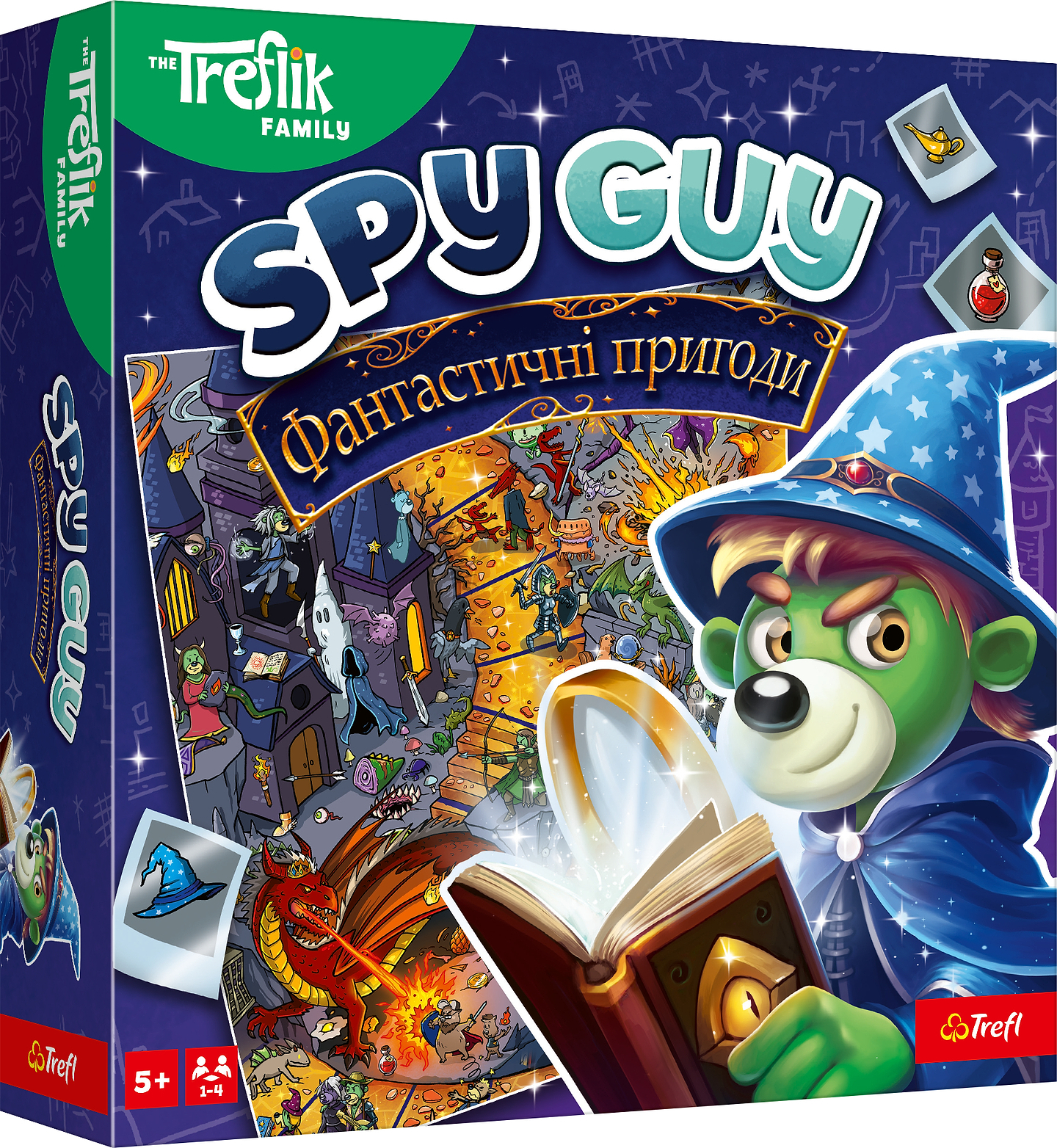 Настільна гра (3-4 роки) Trefl Spy Guy Фантастичні пригоди (29802)