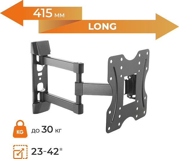 Фото - Кріплення для телевізора Brateck KLA27-223