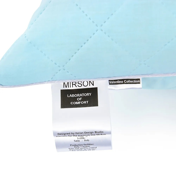 Фото - Подушка стандартна MirSon 1160 Valentino EcoSilk 70х70 см (2200001515406)
