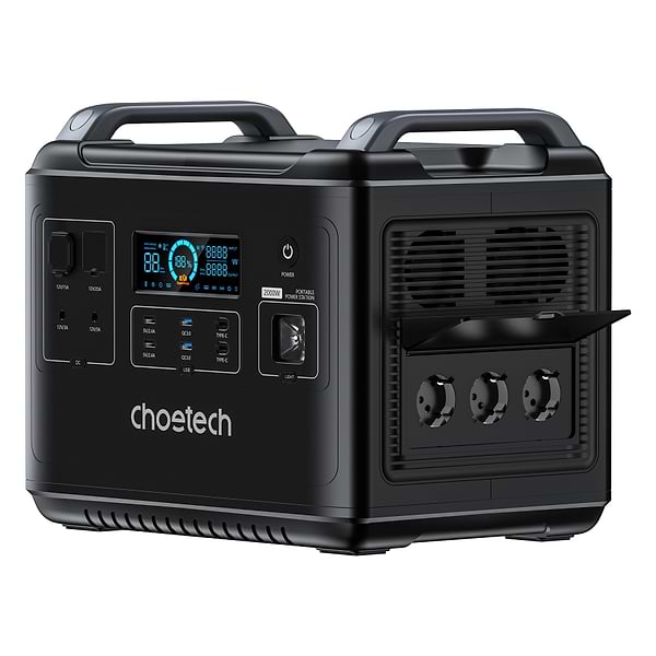 Фото - Зарядна станція універсальна Choetech 2000W (BS006)