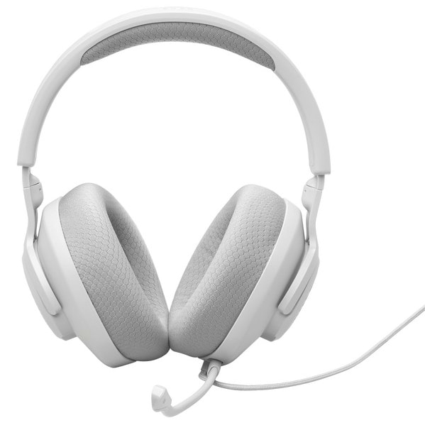 Фото - Гарнитура проводная игровая JBL Quantum 100M2 White (JBLQTUM100M2WHT)