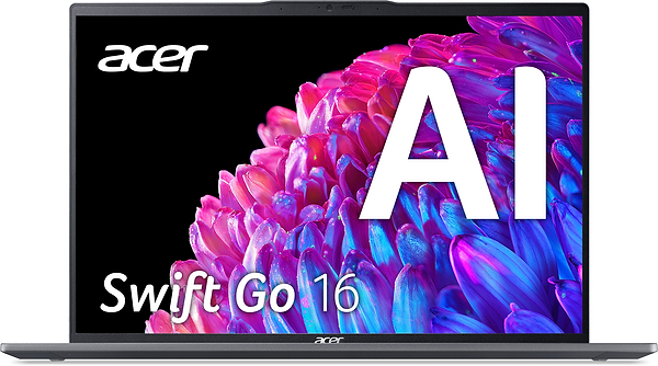 Фото - Ноутбук Acer Swift Go 16 SFG16-72-53VK (NX.KYAEU.001) Steel Gray